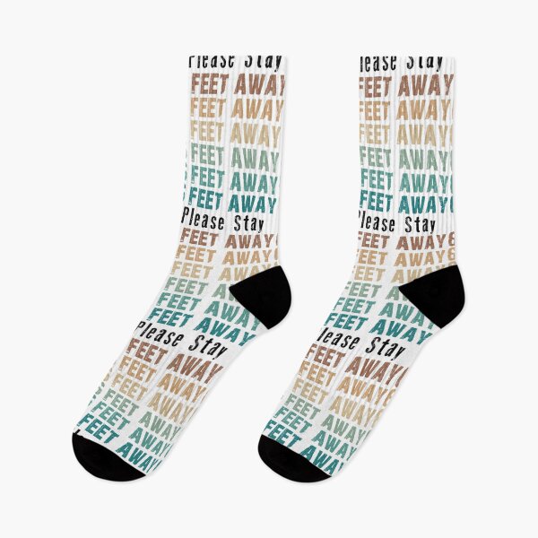 Item preview, PLEASE STAY 6 FEET AWAY  designed and sold by AnimaLovers.