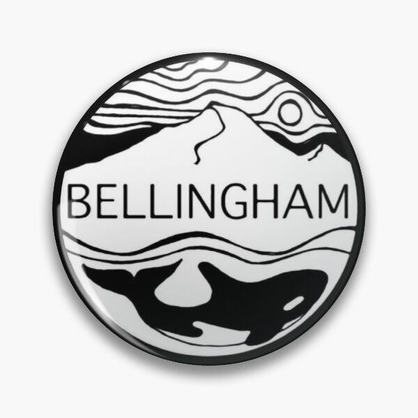 Button ~ Bellingham Orca Pin