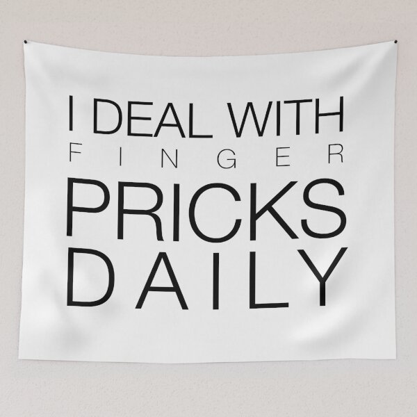 Item preview, Pricks  designed and sold by Diabetic Designs.