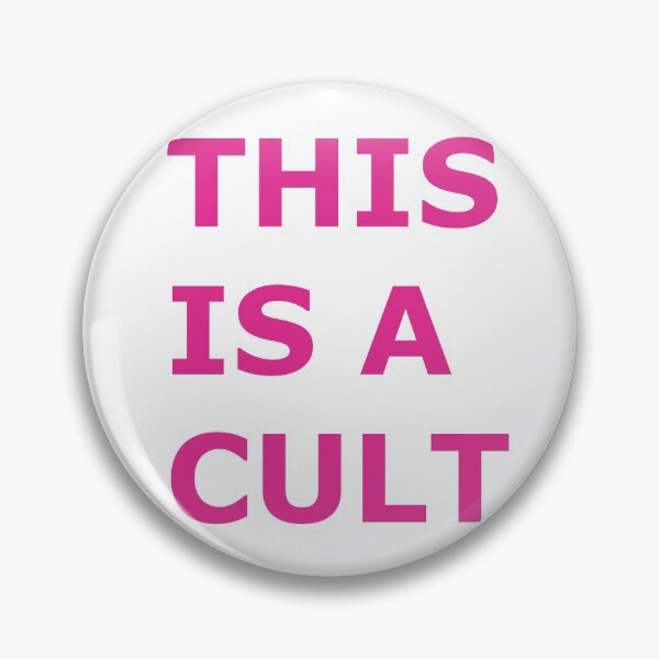 Item preview, "THIS IS A CULT" Text T-Shirt designed and sold by RuinYourLife-Co.