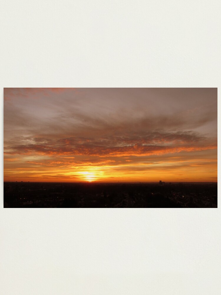 Alternate view of Morning Sunrise Photographic Print