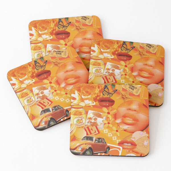 Artikelvorschau, Orange Collage entworfen und verkauft von aestheticjas.