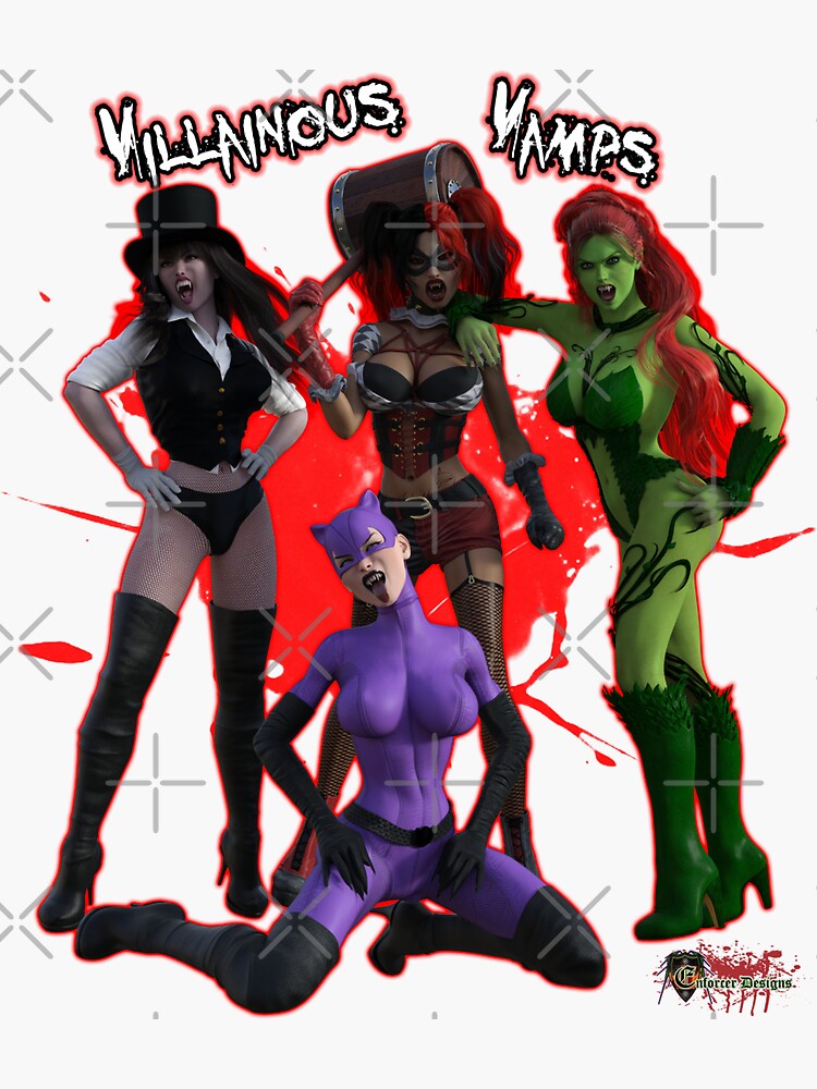 Villainous Vamps: The Sirens by EnforcerDesigns