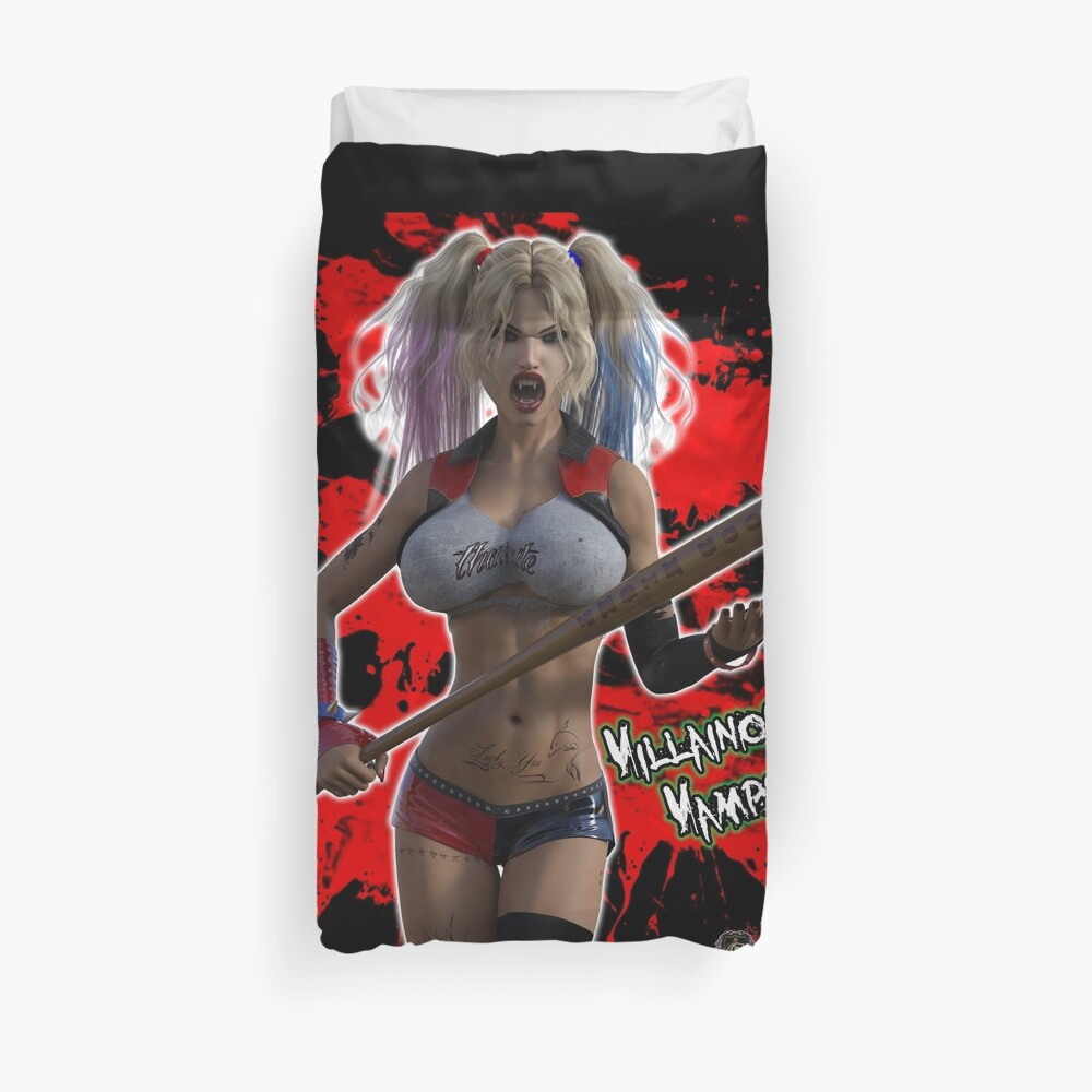 Villainous Vamps: The Crazee Duvet Cover