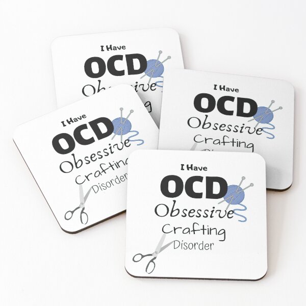 Item preview, i have OCD obsessive crafting disorder designed and sold by ArtsAndCrafts ByLisa.
