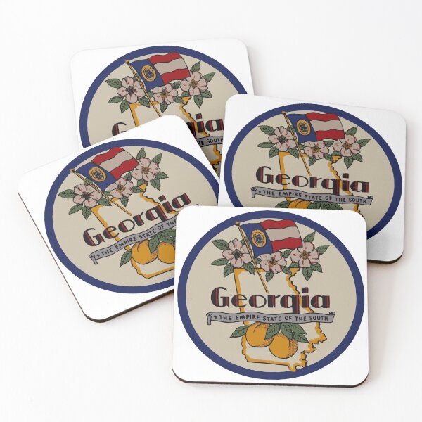 Item preview, Georgia Vintage Decal designed and sold by Decal Mania.