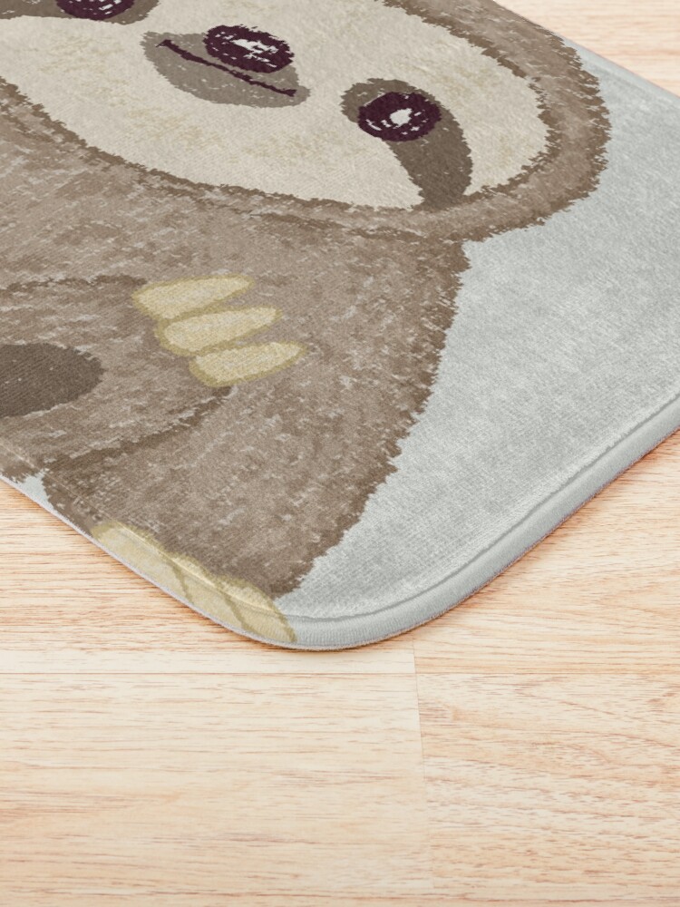 Alternate view of Sloth Bath Mat