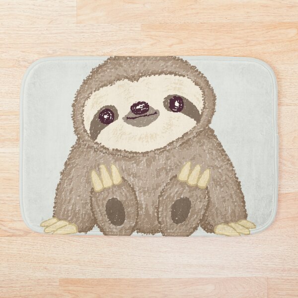 Sloth Bath Mat