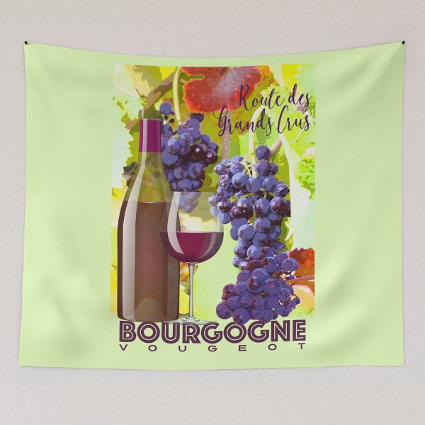 Item preview, Vintage Style Vougeot Route des Grands Crus  designed and sold by travelwitheric.