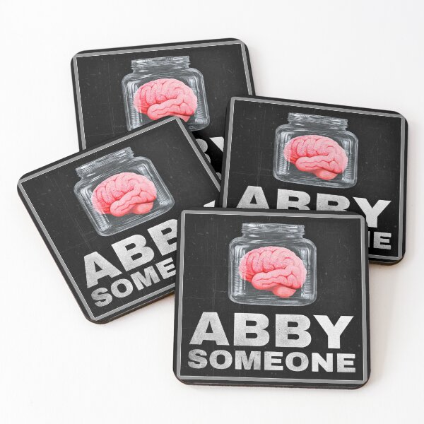 Brain of Abby Someone from Young Frankenstein Coasters (Set of 4)