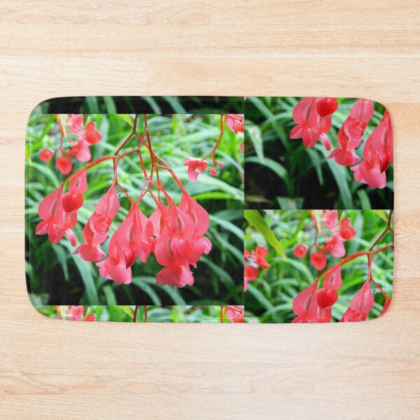 Item preview, Pink Begonia Flower Print designed and sold by EurekaRoad.
