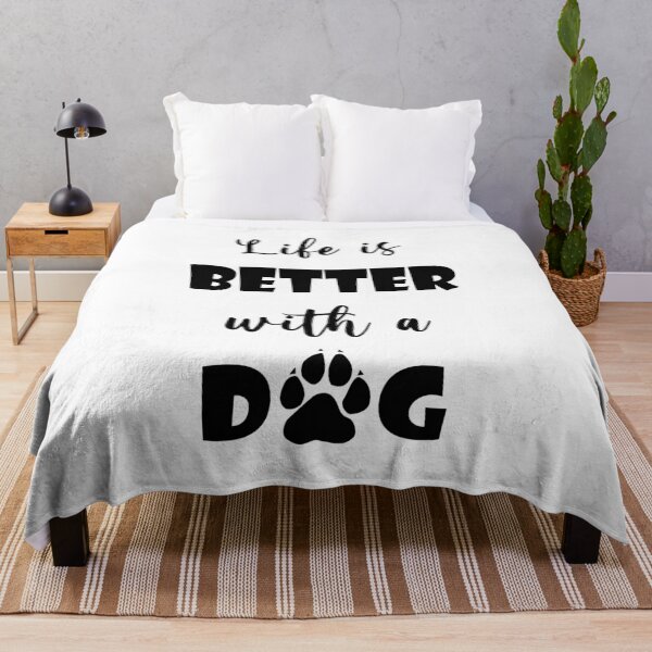 Item preview, Life is Better with a Dog designed and sold by CM-PD.