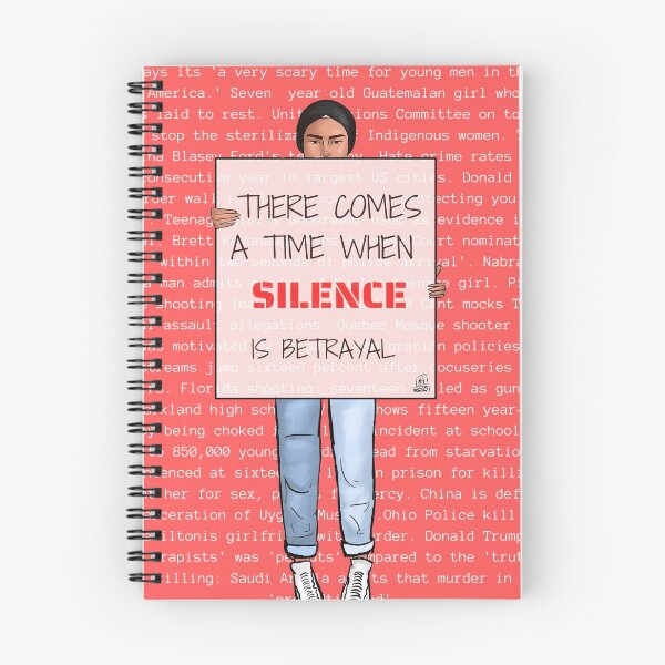 Item preview, silence is betrayal (pink version)  designed and sold by munyaxh.