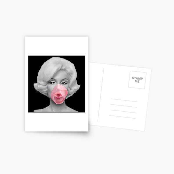 Cartes Postales Sur Le Theme Marilyn Monroe Redbubble