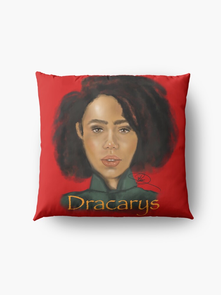 Alternate view of Dracarys! Floor Pillow
