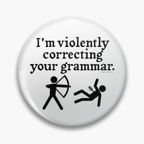Item preview, Funny Silently Correcting Your Grammar Spoof Humor designed and sold by emkayhess.