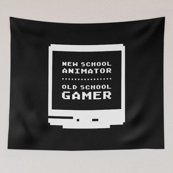 Item preview, New School Animator Old School Gamer designed and sold by Time-is-Money.