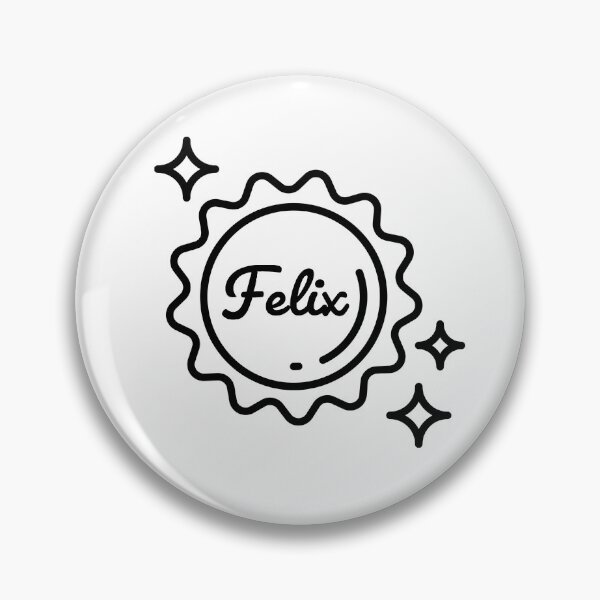 Item preview, Stray Kids Felix Sun Decal Sticker designed and sold by angiecat-art.