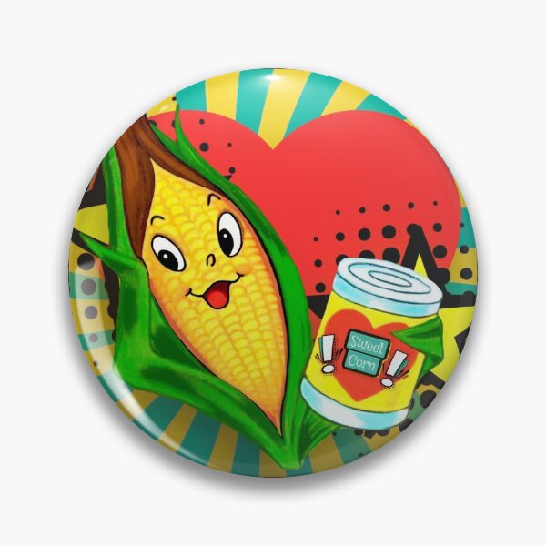 Item preview, Anthropomorphic corn vintage themed piece designed and sold by CirqueBizerk.