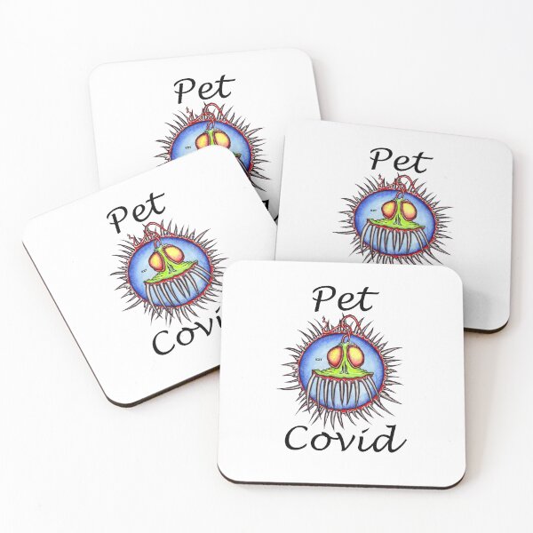 Item preview, Pet Covid Covid 19 covid-19 coronavirus corona virus covid 19 virus apocalypse designed and sold by Kray-Zee-Teez.