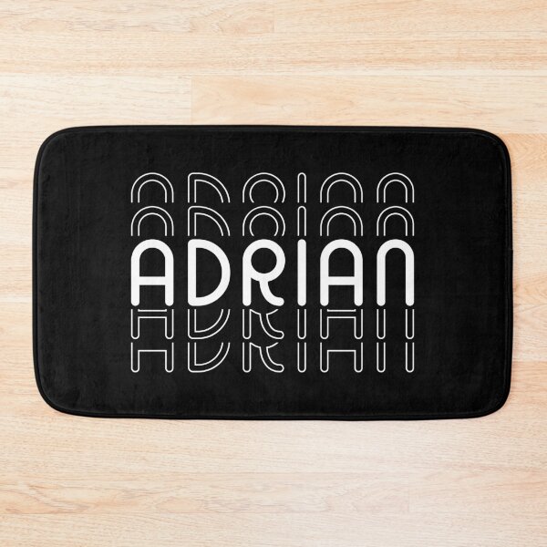 Item preview, Name Adrian in Black and White Style designed and sold by Time-is-Money.