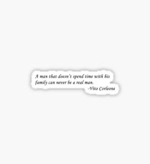 Vito Corleone Sticker