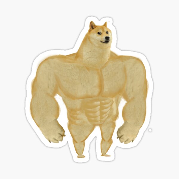 Vista previa del artículo con la obra «wow fuerte shiba inu», diseñado y vendido por p0pculture3.
