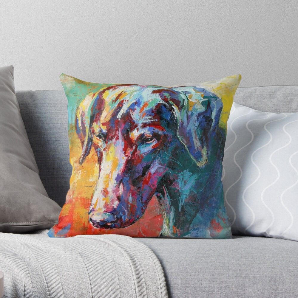 doberman pillow