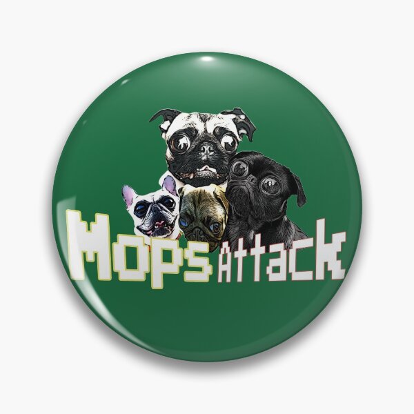 Item preview, Pug attack designed and sold by Stefan Dissler.