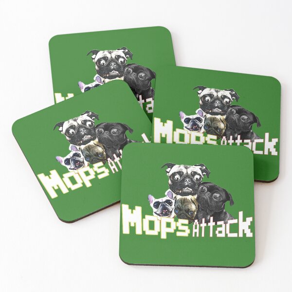 Item preview, Pug attack designed and sold by Stefan Dissler.