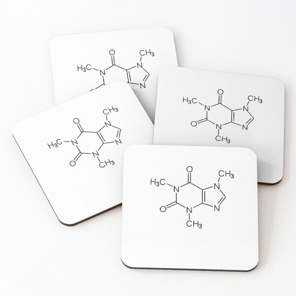 Item preview, Caffeine Molecule designed and sold by Schaffins.