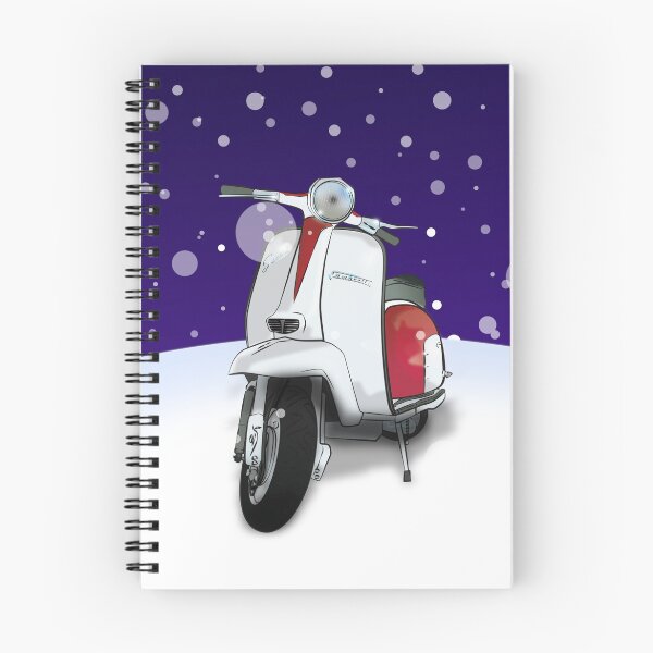 Item preview, Mod Scooter (Lambretta) Special Christmas Card designed and sold by collibosher.
