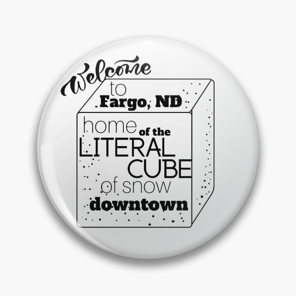 Item preview, Literal cube of snow in Fargo, ND designed and sold by hstevens5.