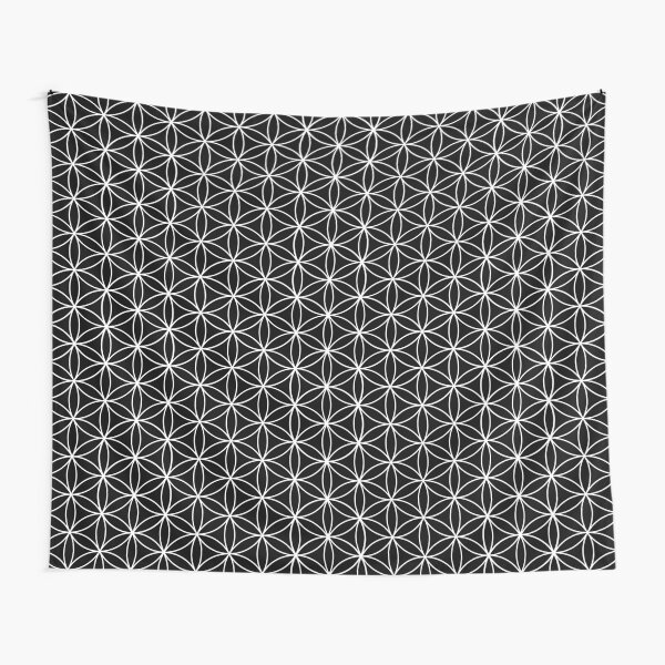 Flower of Life Pattern Tapestry