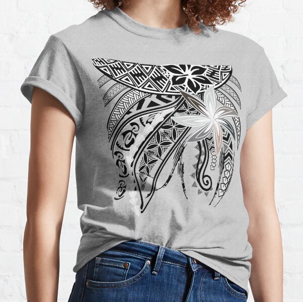 Havai'iART&WOOD Polynesian Tattoo Design cedma T-Shirt