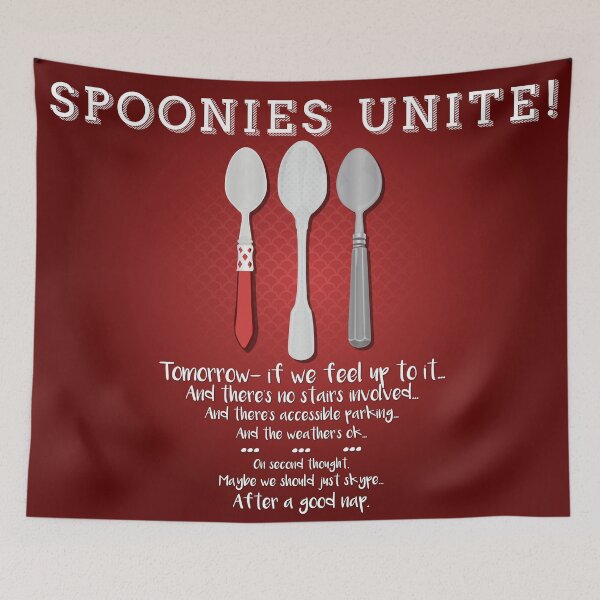Item preview, SPOONIES UNITE! (Red) designed and sold by PrettySickArt.