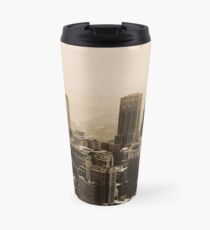 Taza de viaje Vintage New York City Skyline Photograph (1935)