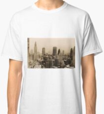 Camiseta clásica Vintage New York City Skyline Photograph (1935)