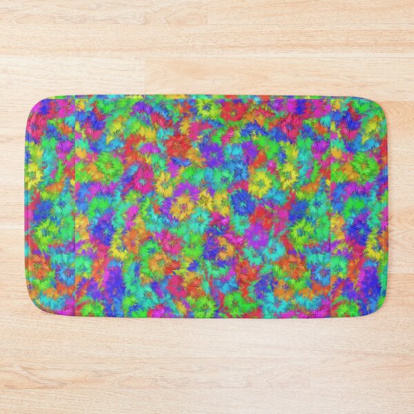 Item preview, Abstract Rainbow Flower Paint designed and sold by Deborah Camp.