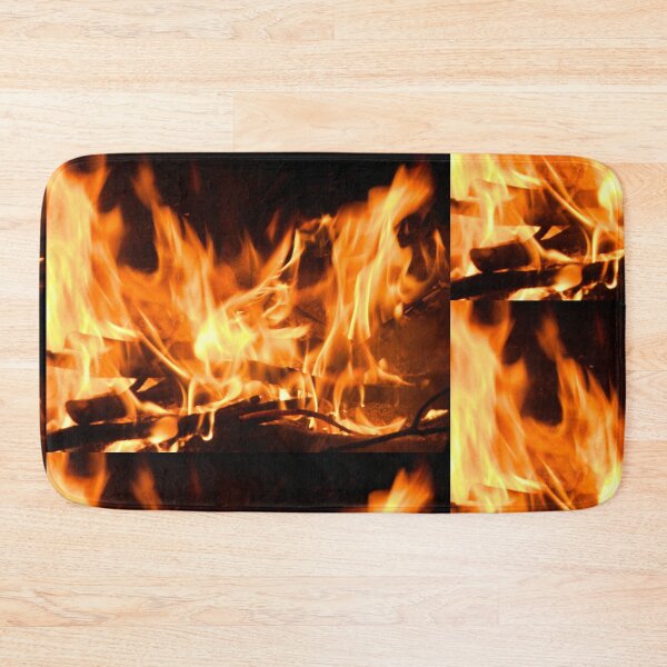 Item preview, Wood Fire Print designed and sold by EurekaRoad.