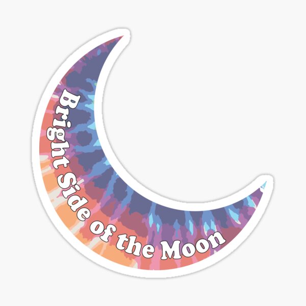 Christian French - Bright Side of the Moon Sticker