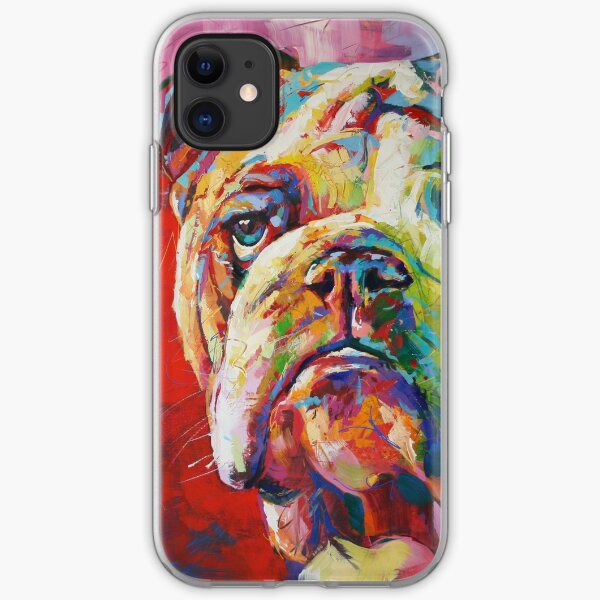 English Bulldog iPhone Soft Case