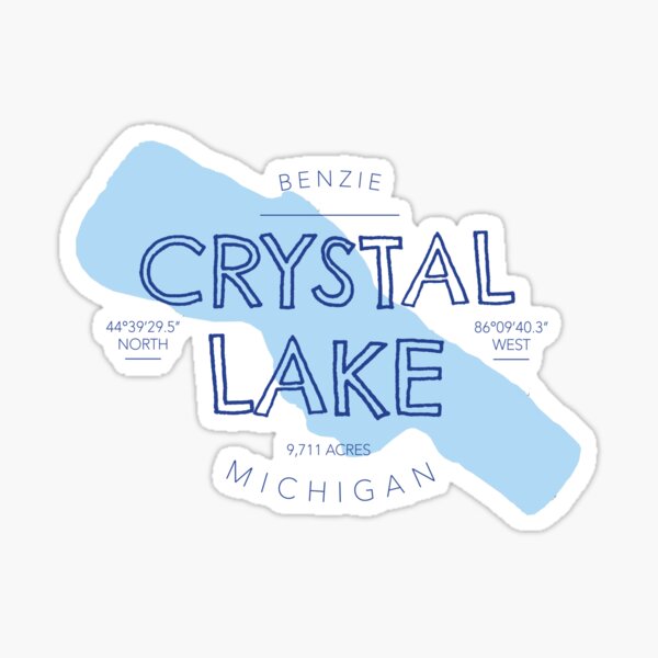 Vista previa del artículo con la obra «Crystal Lake Michigan», diseñado y vendido por audreyeliz22.