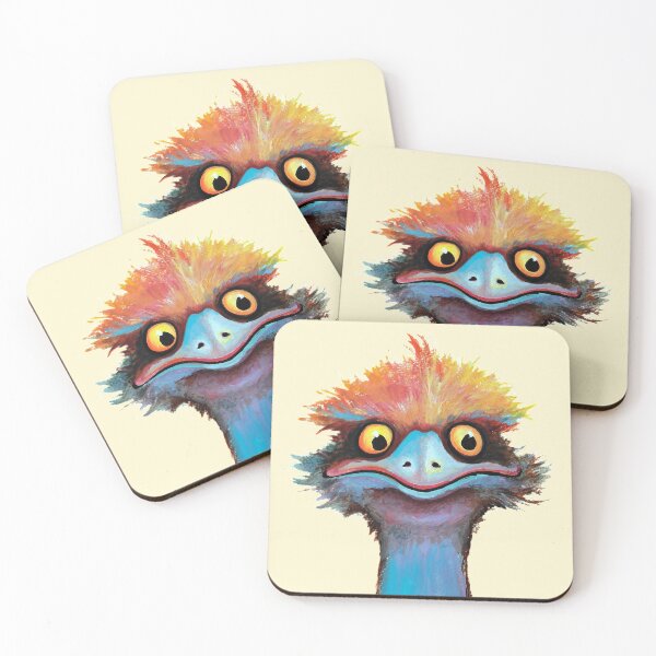 Item preview, Funny Emu designed and sold by PaintedKoala.