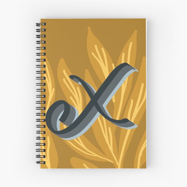 Item preview, x -  creative monogram scripted lettering of letter x designed and sold by Ilze Lucero.