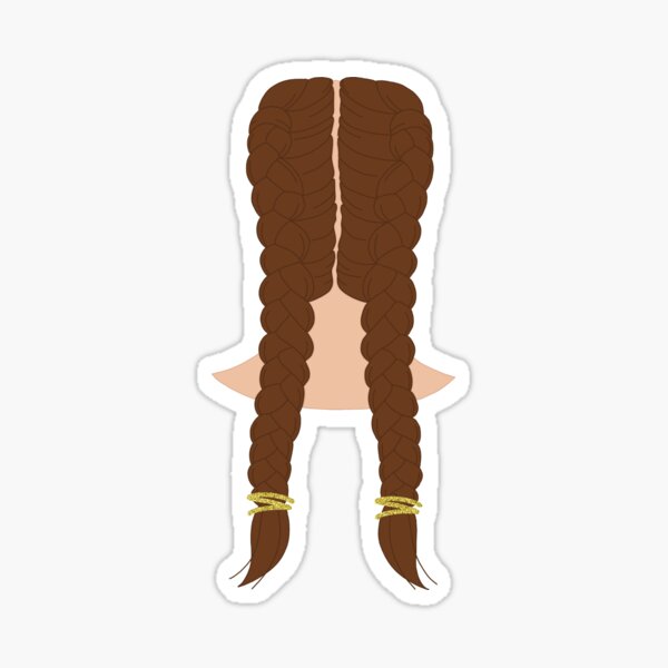 Item preview, Brown Braids Girl designed and sold by CreationsbyMica.