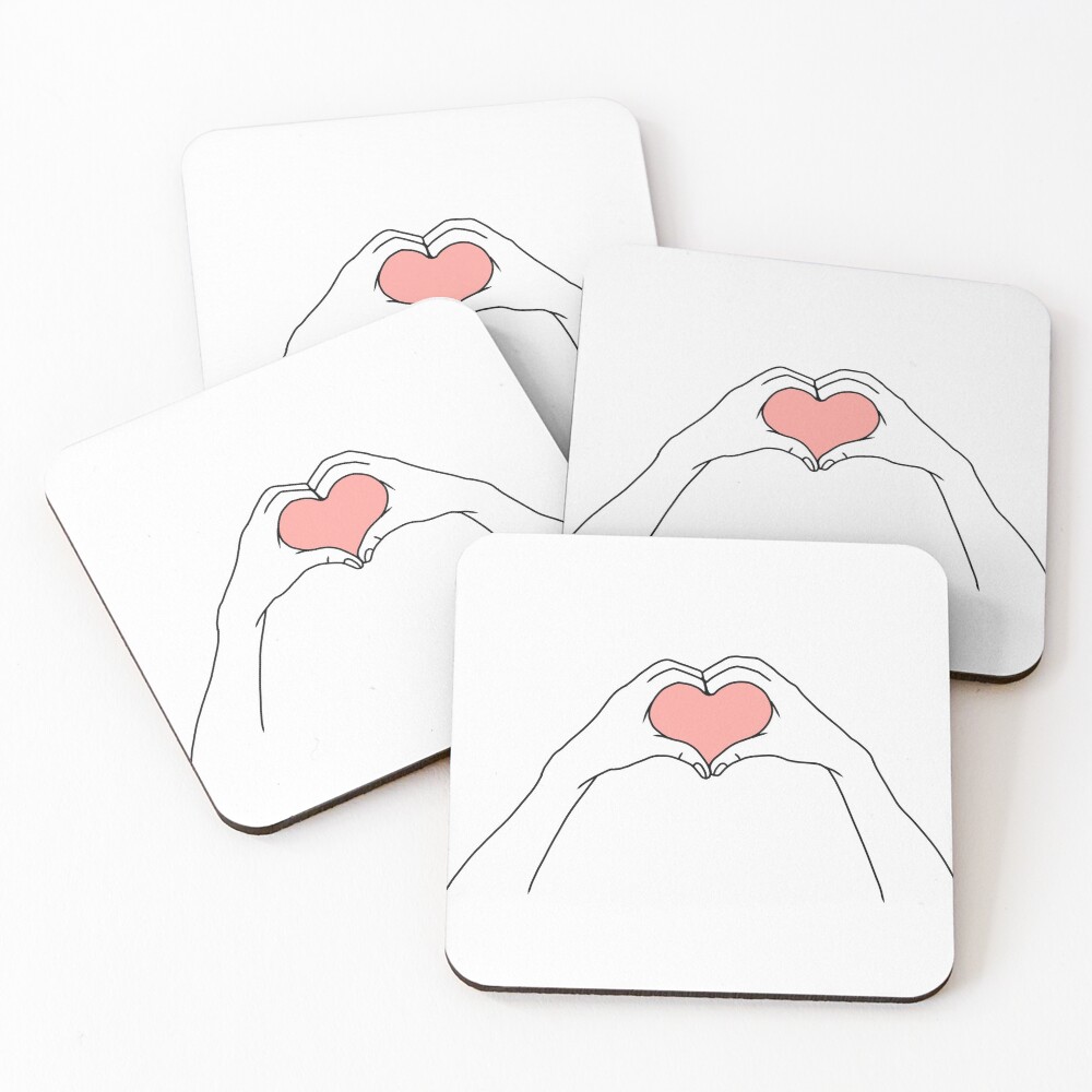 Item preview, Coasters (Set of 4) designed and sold by CreateWithRose.
