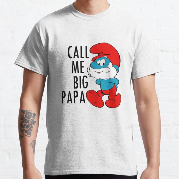 papa smurf tee shirts