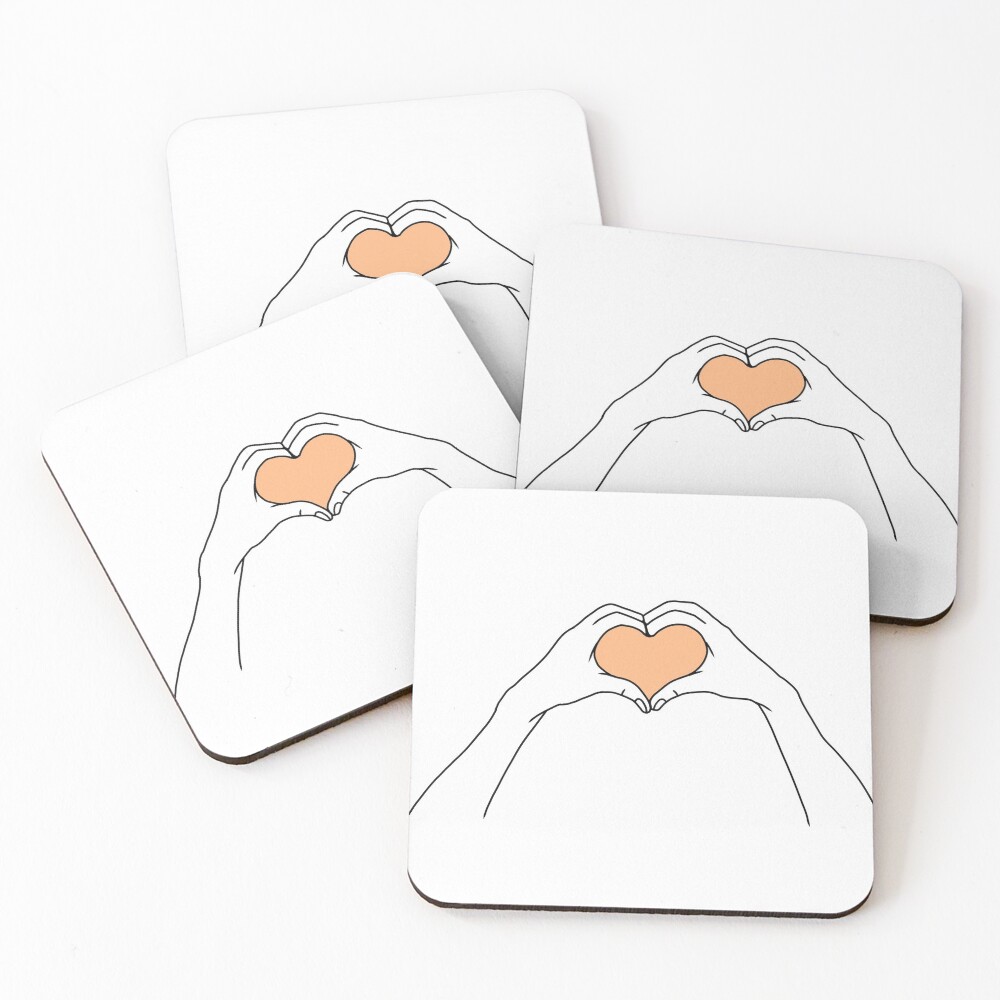 Item preview, Coasters (Set of 4) designed and sold by CreateWithRose.