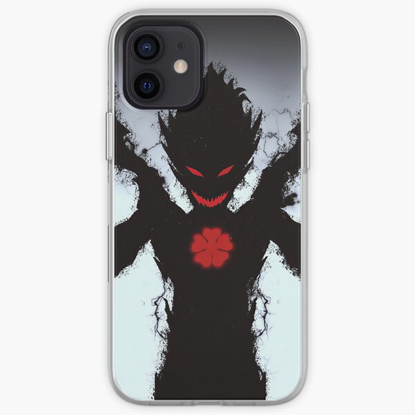 Trèfle noir Coque souple iPhone